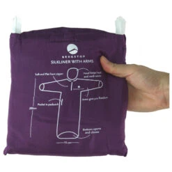 Silkliner - Reiseschlafsack -Outdoor Abenteurer Verkäufe bergstop silkliner reiseschlafsack detail 9