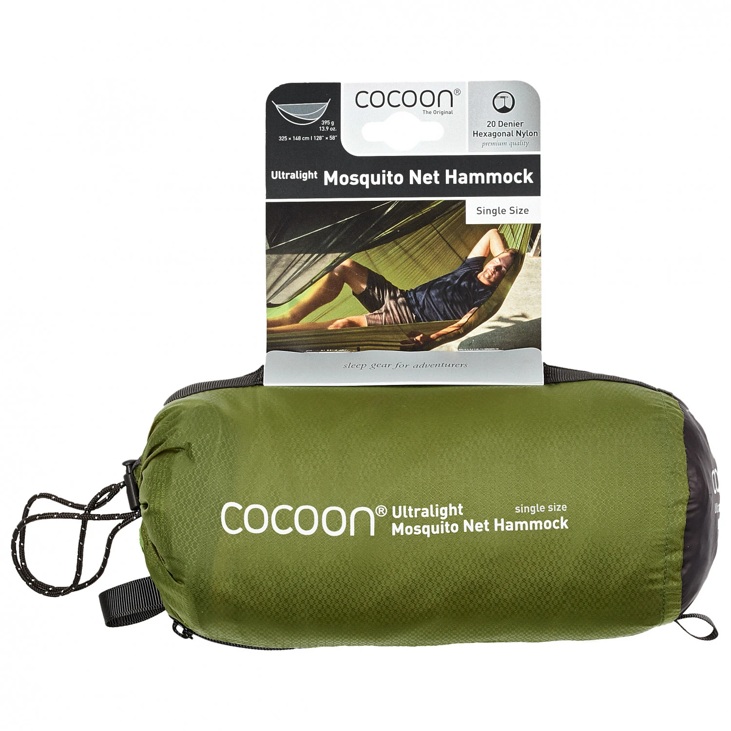 Cocoon Ultralight Mosquito Net Hammock Single - Hängematte 2 Cocoon Ultralight Mosquito Net Hammock Single - Hängematte – Bild 2