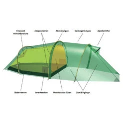 Hilleberg Nallo 4 GT - 4-Personen Zelt -Outdoor Abenteurer Verkäufe hilleberg nallo 4 gt 4 personen zelt detail 6