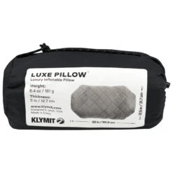 Klymit Luxe Pillow - Kissen 11 Klymit Luxe Pillow - Kissen -Outdoor Abenteurer Verkäufe klymit luxe pillow kissen detail 6