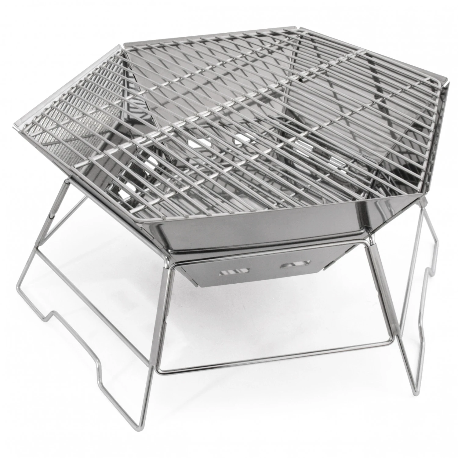 Origin Outdoors Grill- Und Feuerschale Hexagon - Grill 1 Origin Outdoors Grill- Und Feuerschale Hexagon - Grill