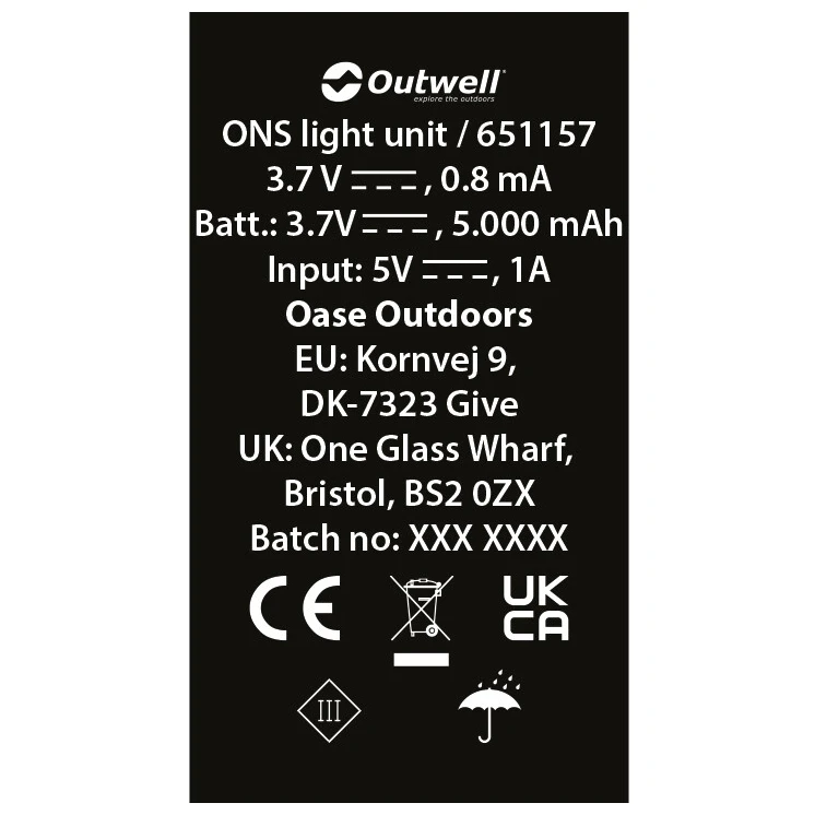 Outwell ONS Light Unit Set - LED-Lampe 6 Outwell ONS Light Unit Set - LED-Lampe – Bild 6