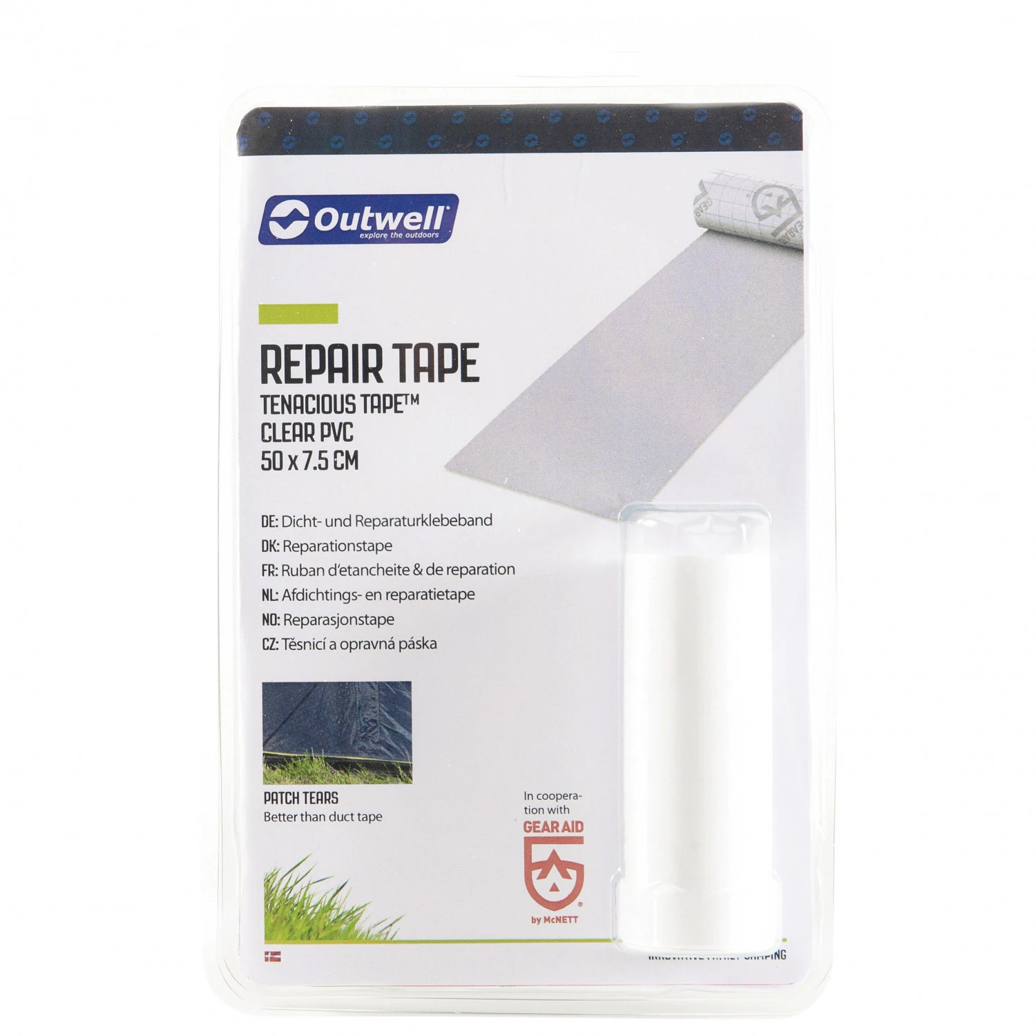 Outwell Repair Tape Clear - Reparaturband 1 Outwell Repair Tape Clear - Reparaturband