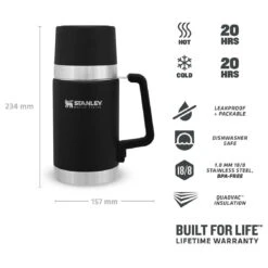 Stanley Master Vacuum Food Jar - Essensaufbewahrung -Outdoor Abenteurer Verkäufe stanley master vacuum food jar essensaufbewahrung detail 5