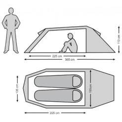 Stoic AdakSt. II 2P - 2-Personen Zelt -Outdoor Abenteurer Verkäufe stoic adakst ii 2p 2 personen zelt detail 12