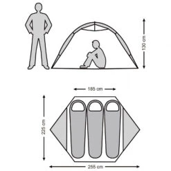 Stoic Njavve 3P Tent - 3-Personen Zelt -Outdoor Abenteurer Verkäufe stoic njavve 3p tent 3 personen zelt detail 11