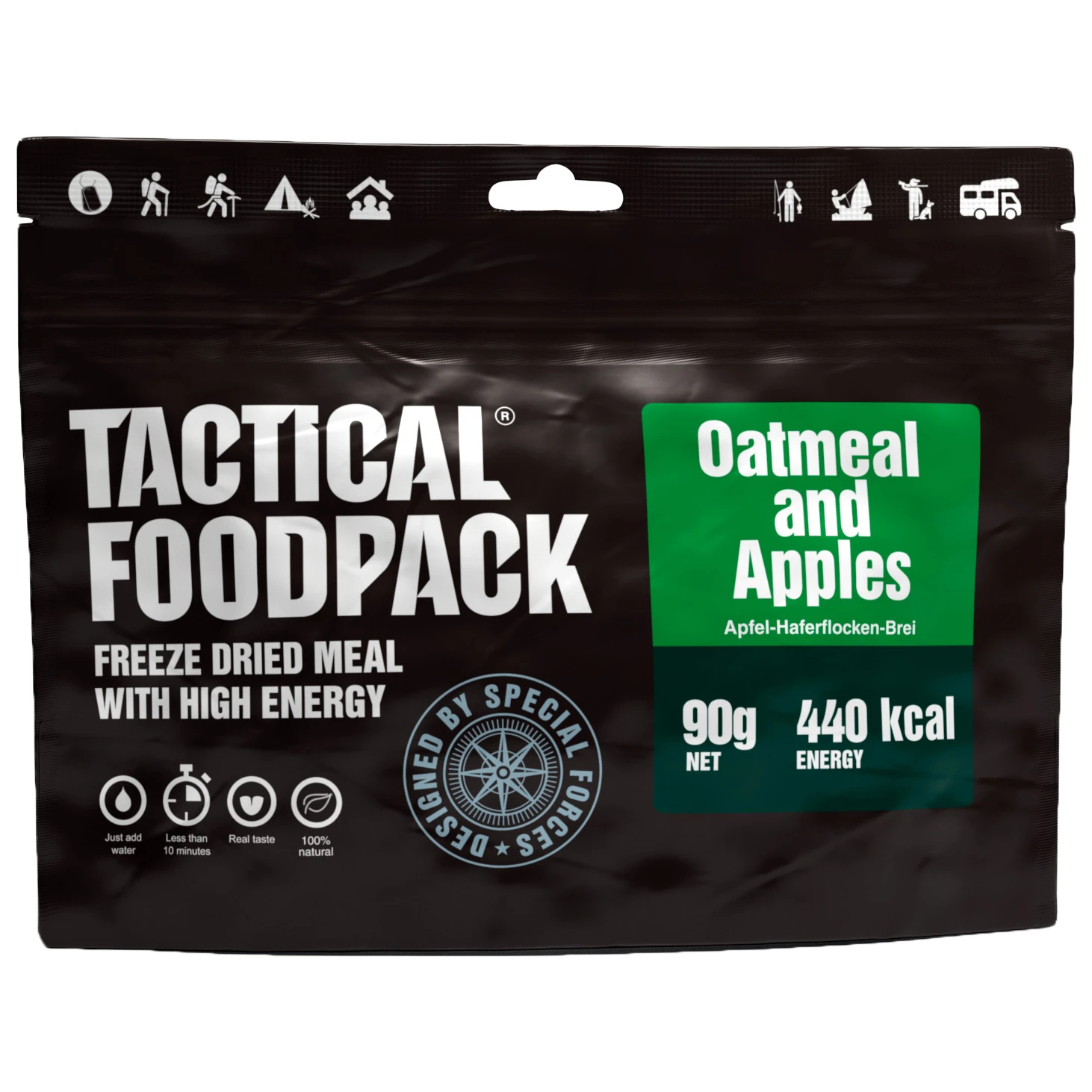 Tactical Foodpack Oatmeal And Apples 1 Tactical Foodpack Oatmeal And Apples