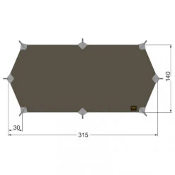 Tatonka Tarp Wing 1 LT - Tarp