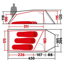 Outdoor Abenteurer Verkäufe -Outdoor Abenteurer Verkäufe wechsel tempest 3 3 personen zelt detail 2